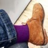N&G Purple Luxury Socks - Alibaba