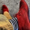 N&G Kauna Dress Shoe Laces - Burgundy