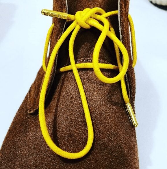 N&G Zikora Dress Shoe Laces - Yellow