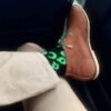 N&G Olisa Dress Shoe Laces - Green