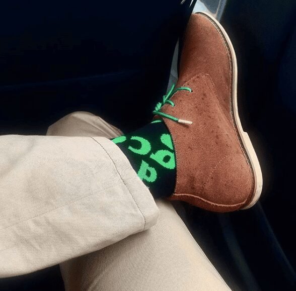 N&G Olisa Dress Shoe Laces - Green