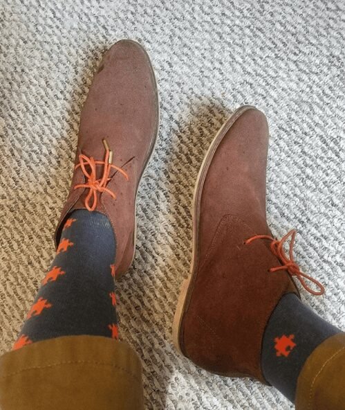 jpo N&G Kelechi Dress Shoe Laces - Burnt Orange
