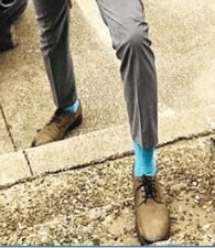 N&G Blue Luxury Socks - Sijuade