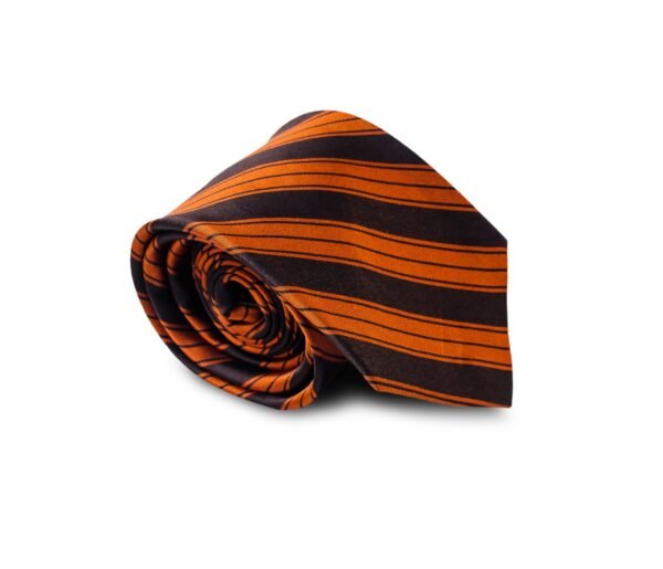 N&G Executive Stripe Necktie - Brown N&G ESSENTIALS BOX - SET 33