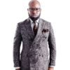 N&G Platinum Necktie - Brown and Orange