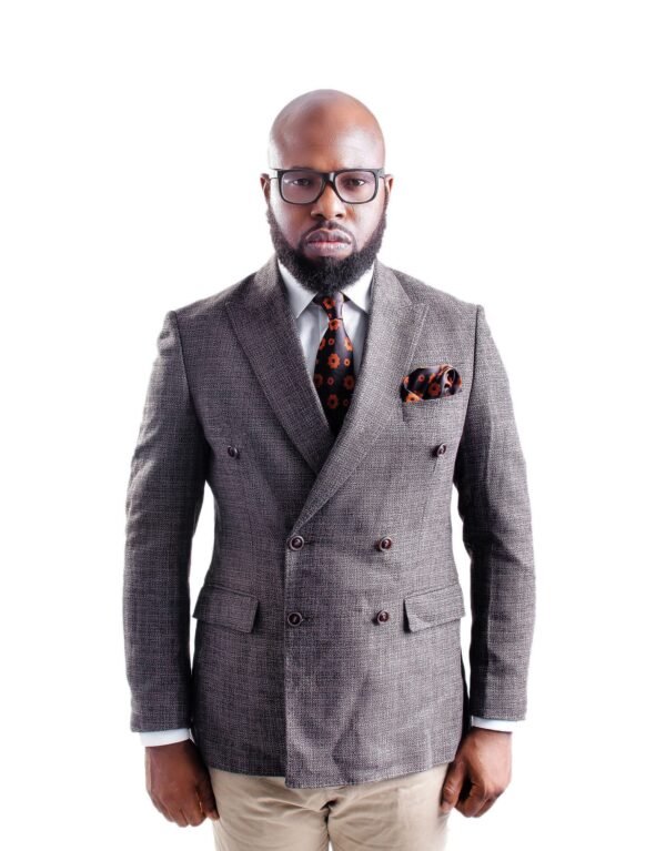 N&G Platinum Necktie - Brown and Orange