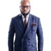 N&G Platinum Necktie - Brown and Orange