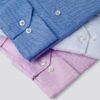 Blue Oxford Button Cuff Shirt