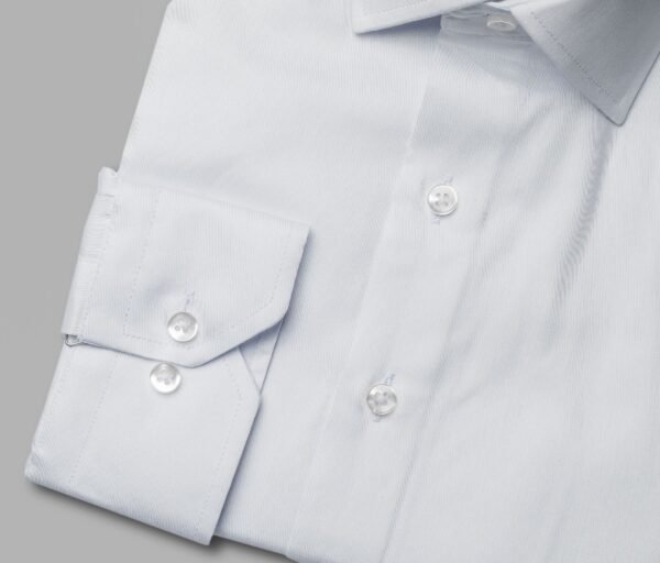 White Oxford Button Cuff Shirt
