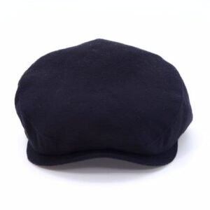 N&G Mens Ivy Cap Newsboy Cap - Black - Nicole and Giovanni N&G Men's Ivy Cap/Newsboy Cap - Black
