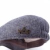 N&G Mens Ivy Cap Newsboy Cap - Grey- Nicole and Giovanni 1 N&G Men's Ivy Cap/Newsboy Cap - Grey