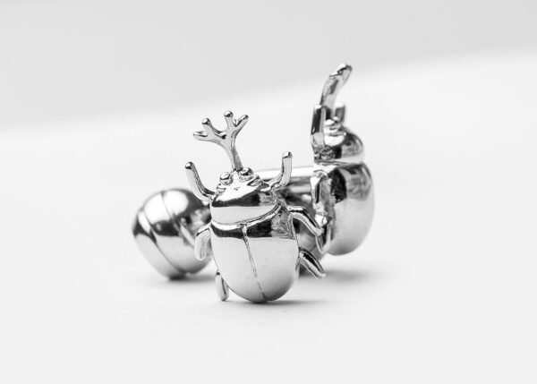 N&G BEATLE 1 Cufflinks - NicoleandGiovanni N&G Beetle Cufflinks