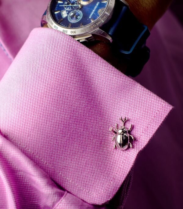 N&G BEATLE Cufflinks - NicoleandGiovanni N&G Beetle Cufflinks