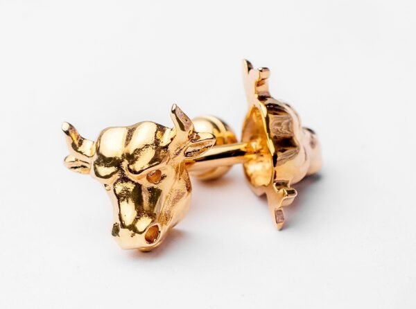 N&G BULL HEAD Cufflinks 1- NicoleandGiovanni (2) N&G ESSENTIALS BOX - SET 32