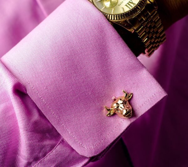 N&G Bull Head Cufflinks