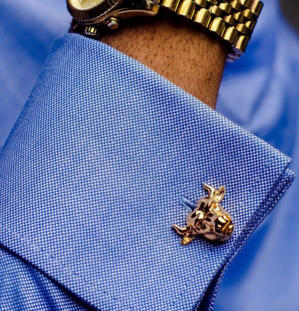 N&G Bull Head Cufflinks