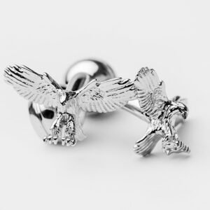 N&G Eagle Cufflinks - NicoleandGiovanni 5 (1) N&G Eagle Cufflinks