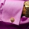N&G Lion Head Cufflinks