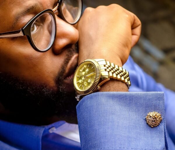 N&G Lion Head Cufflinks