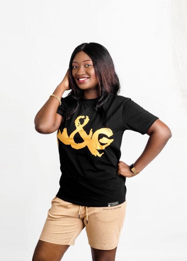N&G Logo Tshirt - Female - Black