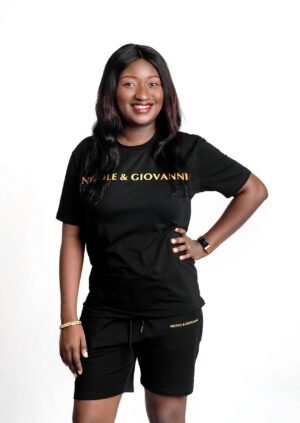 N&G TSHIRTS - nicoleandgiovanni (6) Nicole & Giovanni Logo Tshirt Female - Black