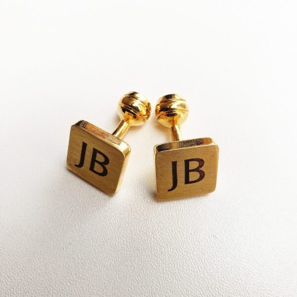 N&G PREMIUM CUFFLINKS - SILVER SQUARE
