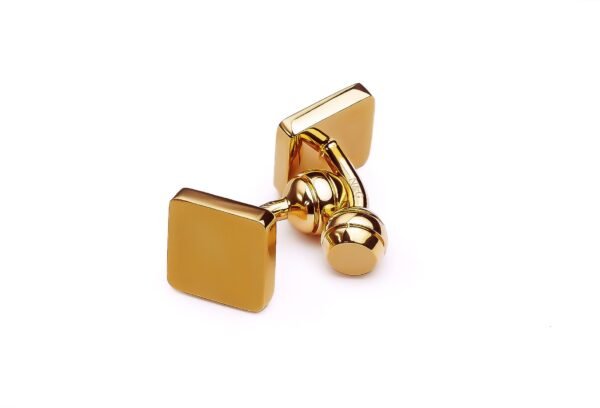 N&G PREMIUM CUFFLINKS - SILVER SQUARE