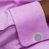 N&G PREMIUM CUFFLINKS - SILVER CIRCLE
