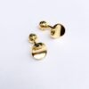 N&G PREMIUM CUFFLINKS - GOLD CURVE
