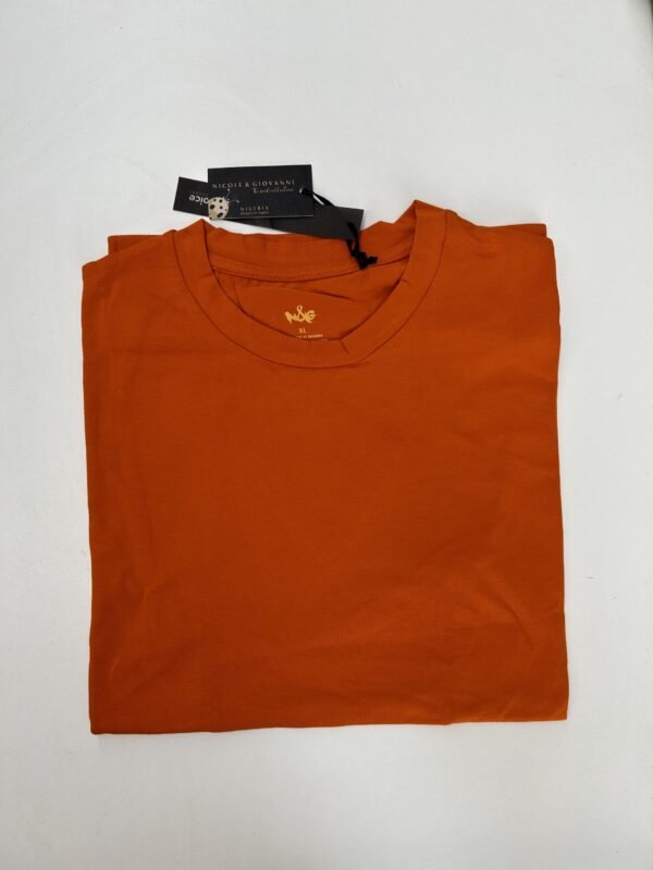 N&G Unisex Tshirt - Rust Orange